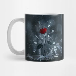 Red rose Mug